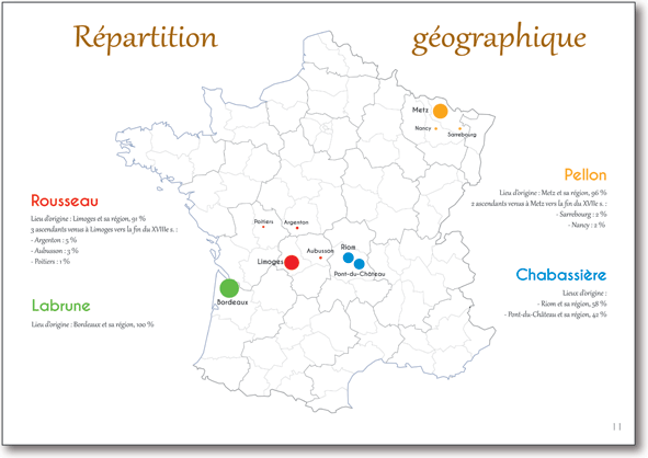 répartition géographique